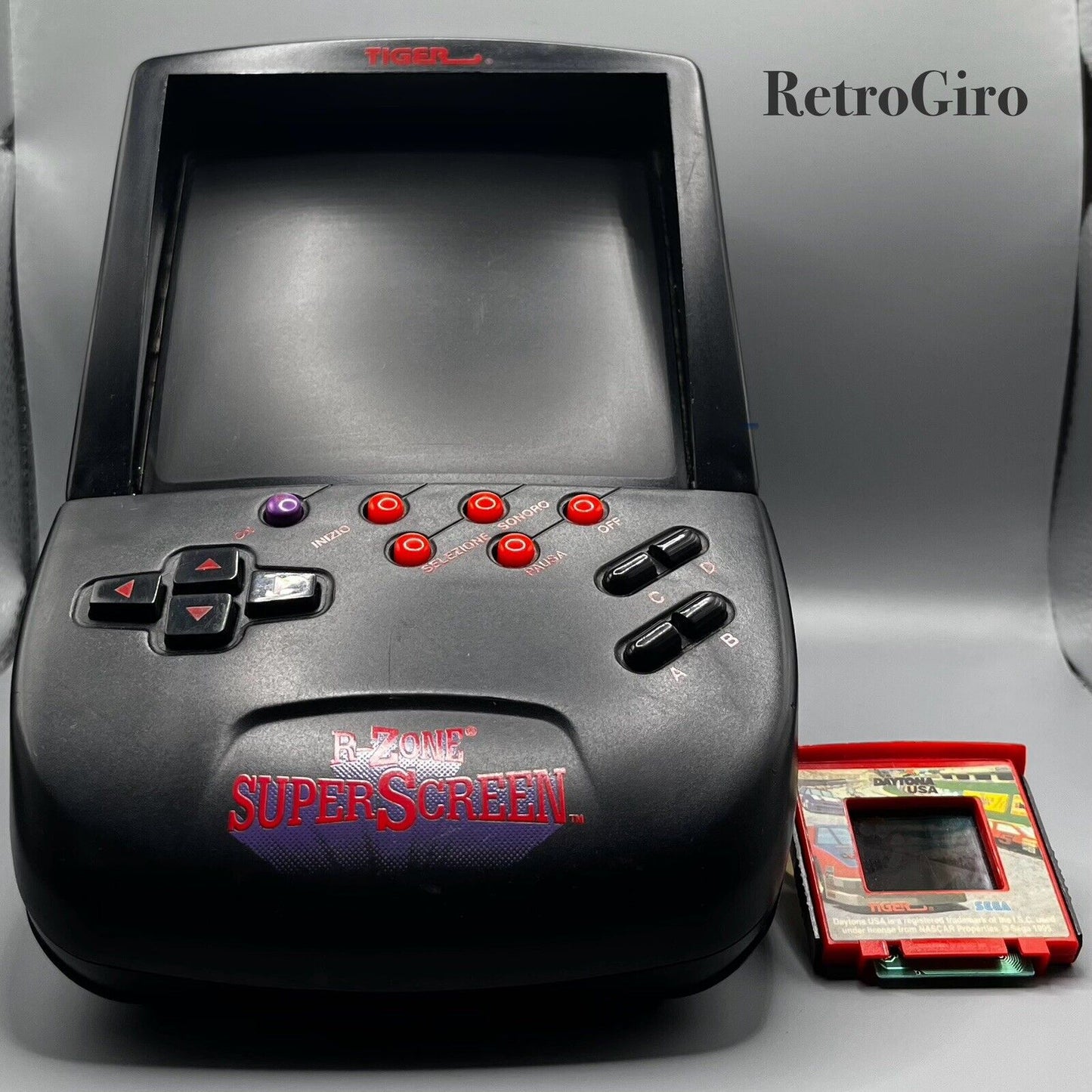 Console Vintage: Tiger R-zone Super Screen Funzionante Piu Gioco