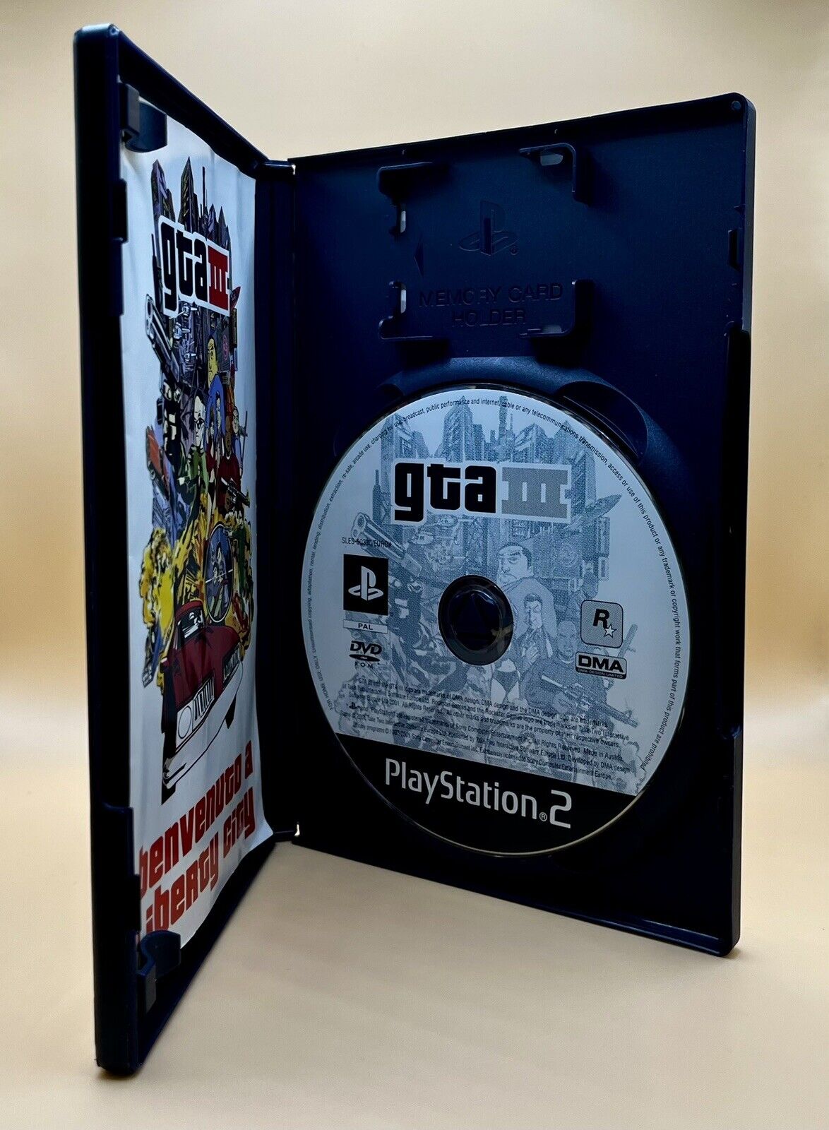 PS2 Grand Theft Auto III 3 GTA Console Sony Playstation 2 PAL ITA