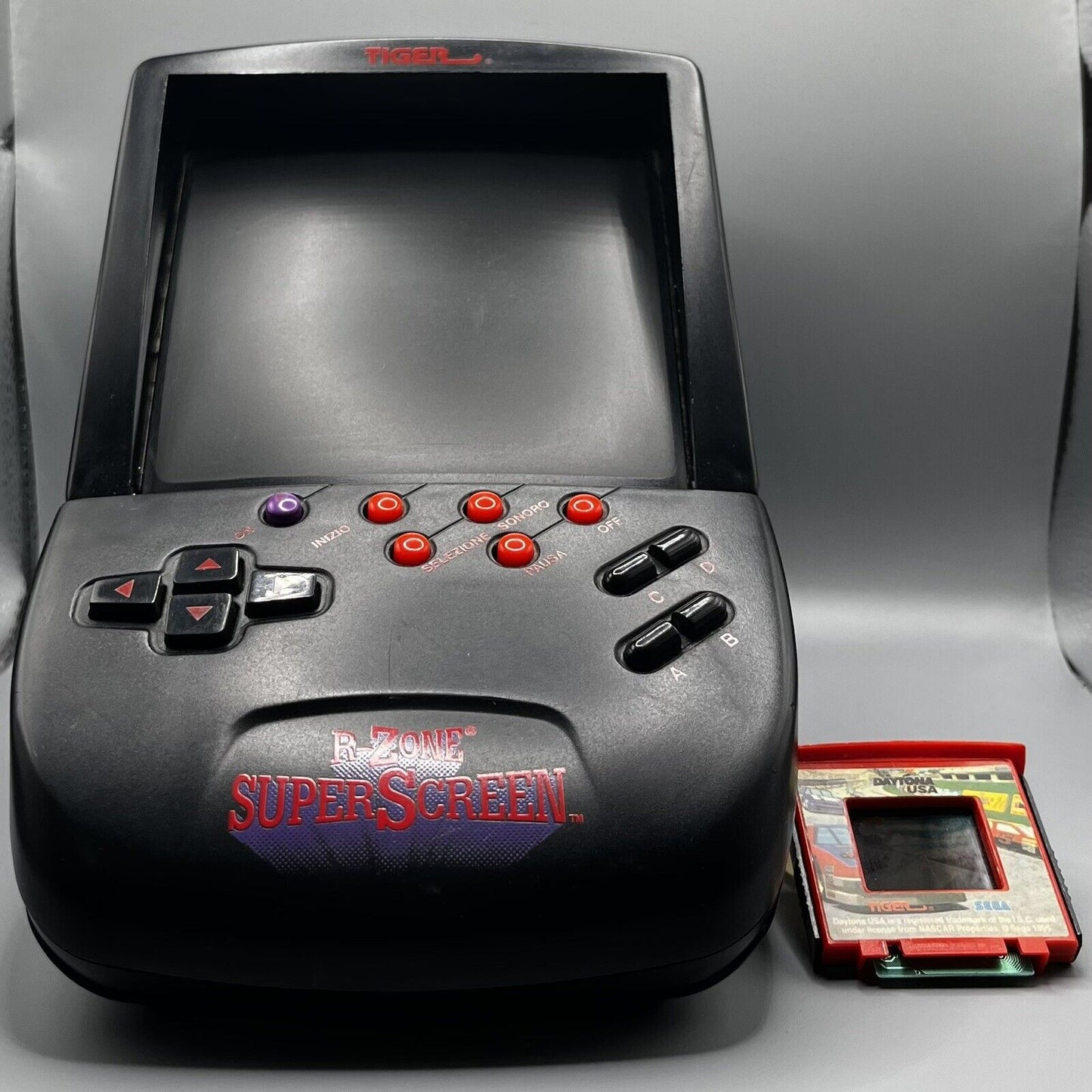Console Vintage: Tiger R-zone Super Screen Funzionante Piu Gioco