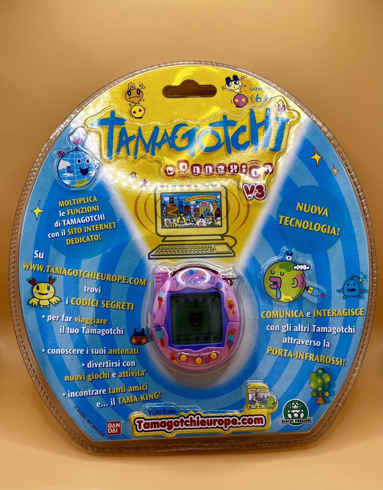 TAMAGOTCHI (2006) CONNECTION V3 ROSA RARO BANDAI
