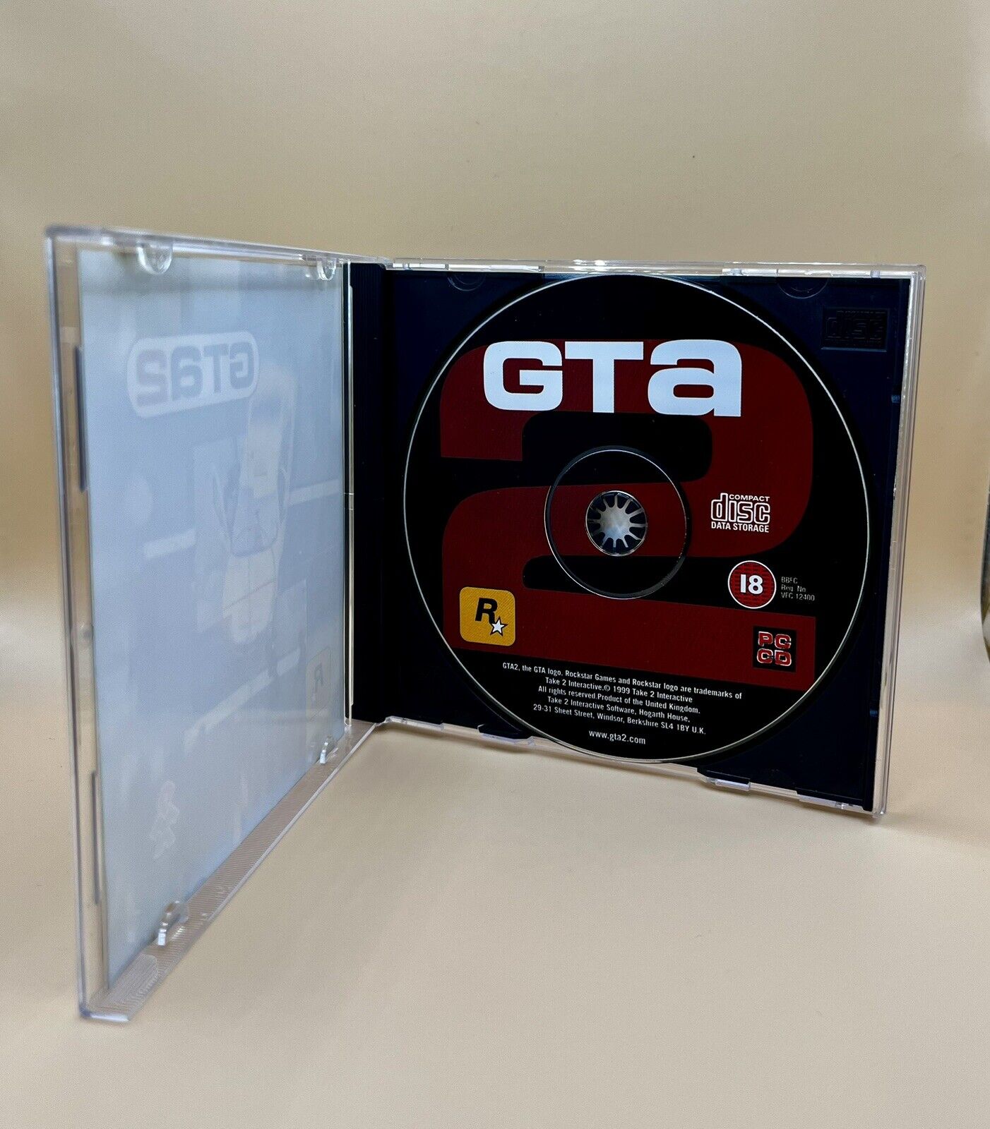 GTA 2 ROCKSTAR PC CD ROM Crystal EDIZIONE ITALIANA 1999