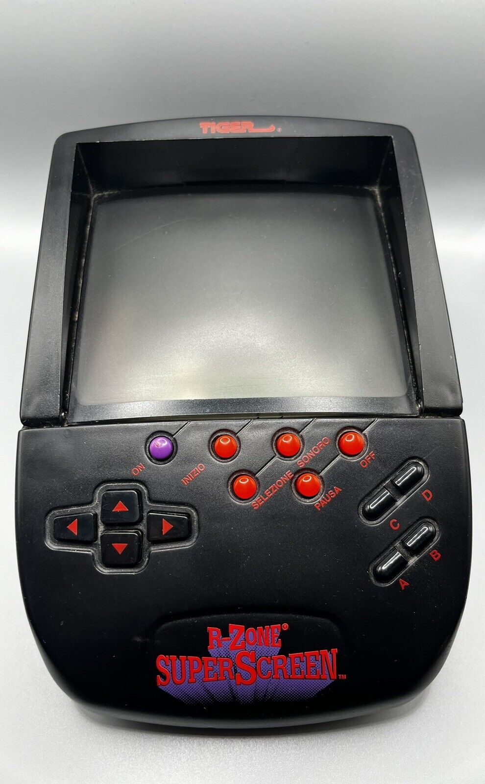 Console Vintage: Tiger R-zone Super Screen Funzionante Piu Gioco