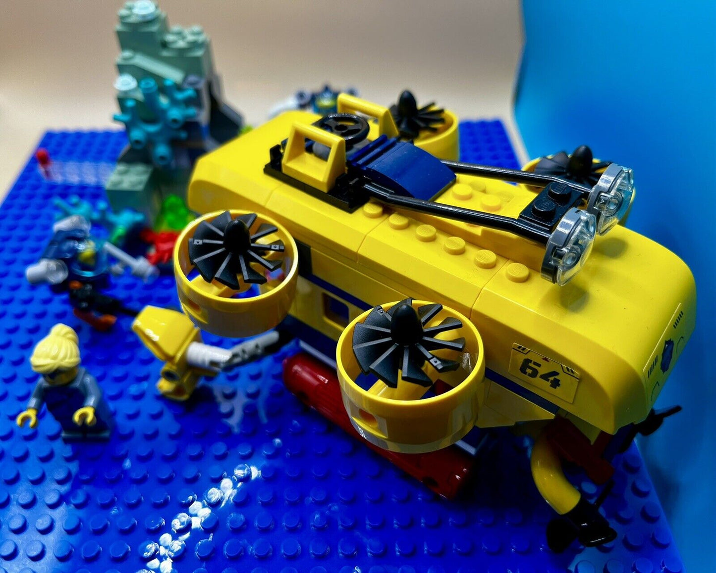 LEGO CITY SOTTOMARINO DA ESPLORAZIONE OCEANICA - Set LEGO 60264