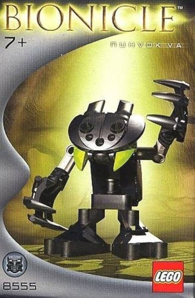 LEGO BIONICLE Set Nuhvok Va N. 8555 - Anno: 2002 - Perfetto