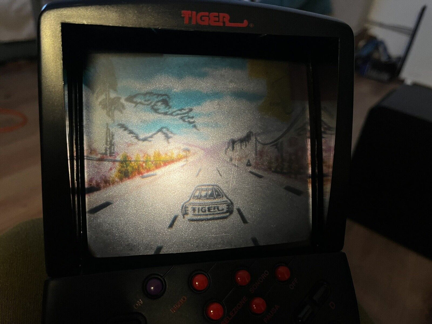 Console Vintage: Tiger R-zone Super Screen Funzionante Piu Gioco