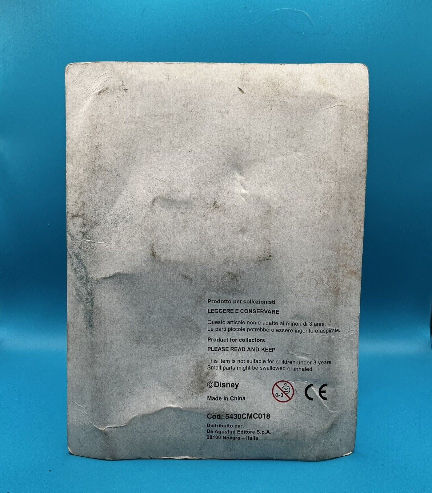 INTROVABILE Disney DeAgostini-PAPERONE E NUMERO UNO- 3D Collection Confezionato