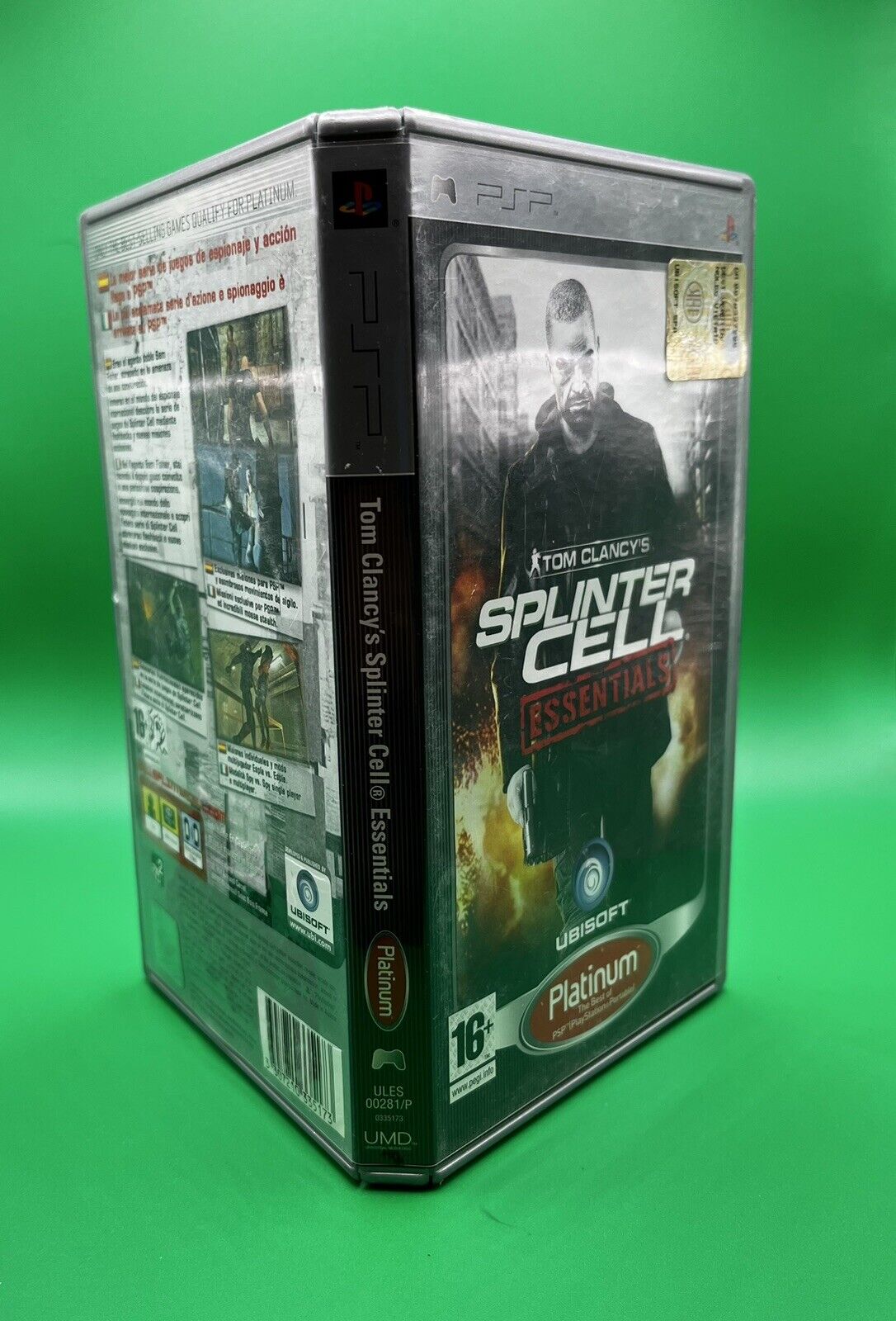 TOM CLANCY'S SPLINTER CELL ESSENTIALS - SONY PSP ITALIANO