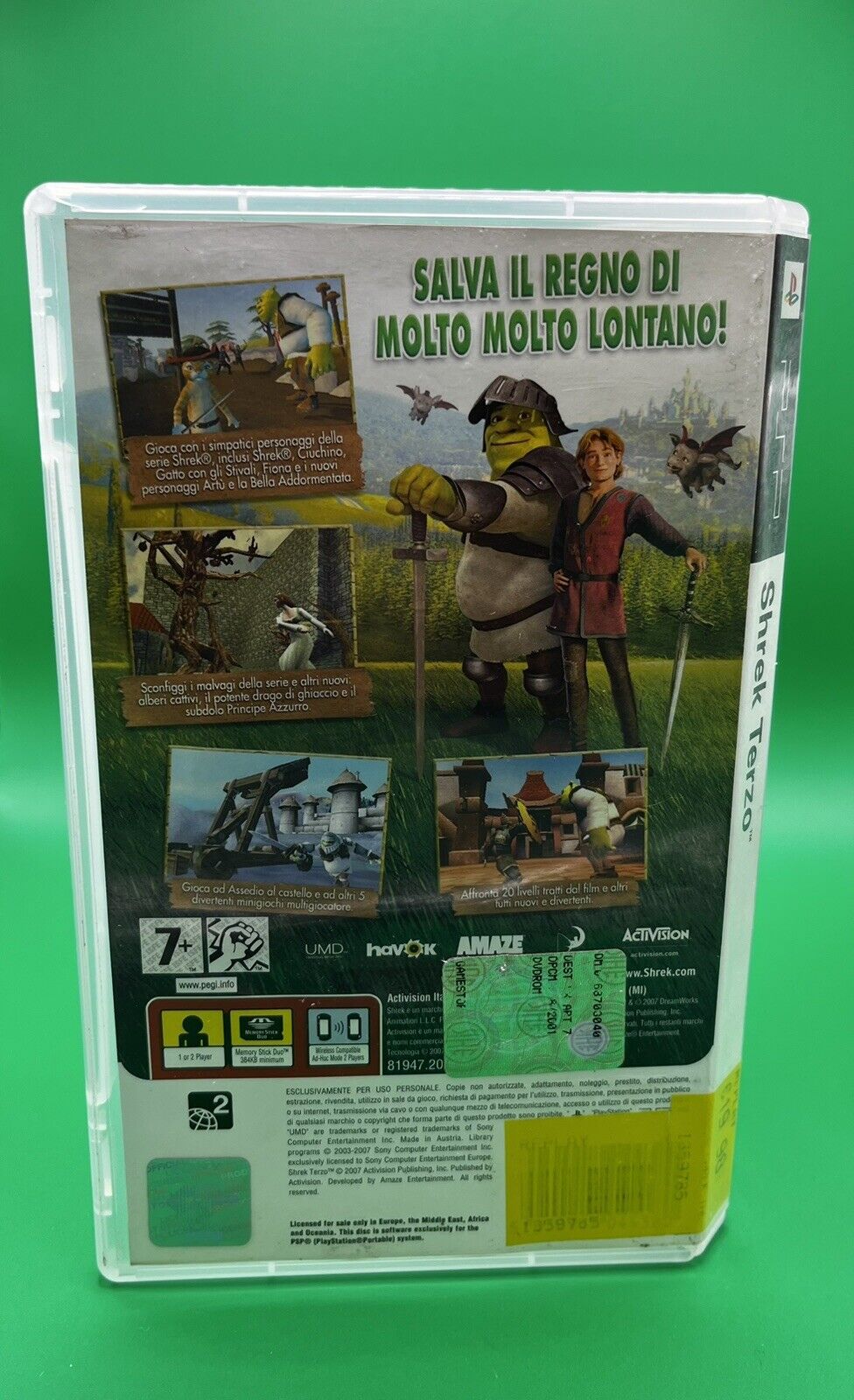 SHREK TERZO PSP ITALIANO COMPLETO