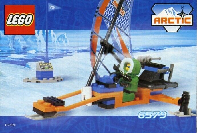 Lego Vintage Set Ice Surfer N. 6579 - Perfetto